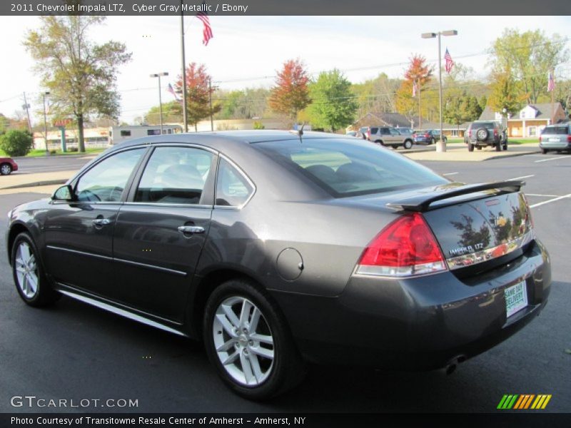 Cyber Gray Metallic / Ebony 2011 Chevrolet Impala LTZ