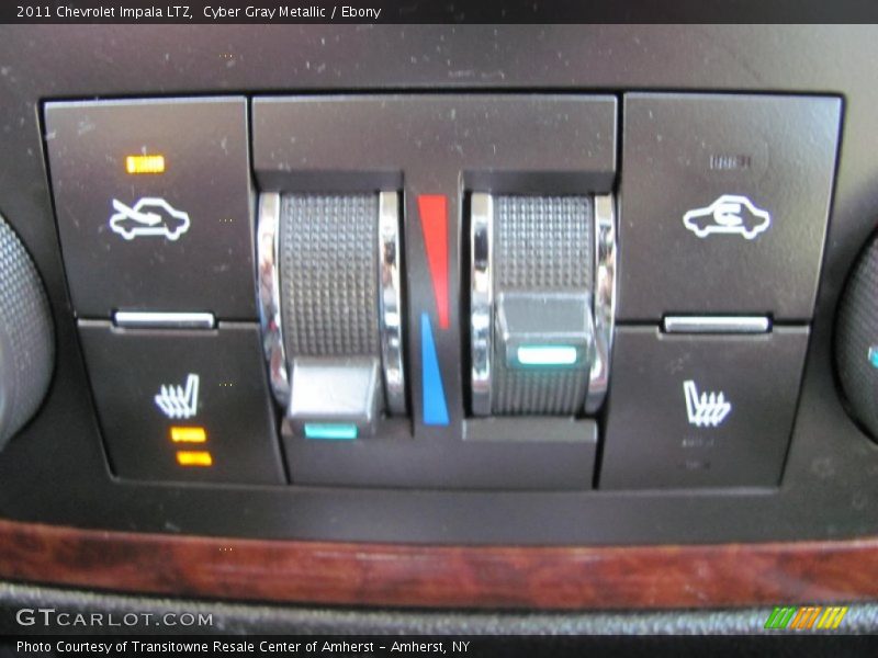 Cyber Gray Metallic / Ebony 2011 Chevrolet Impala LTZ