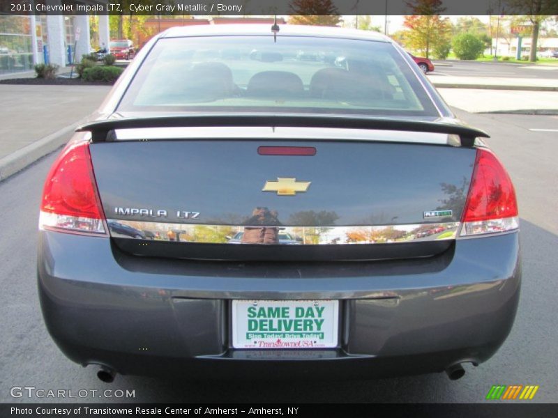 Cyber Gray Metallic / Ebony 2011 Chevrolet Impala LTZ