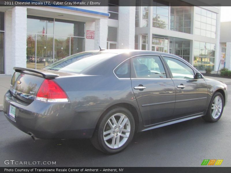 Cyber Gray Metallic / Ebony 2011 Chevrolet Impala LTZ