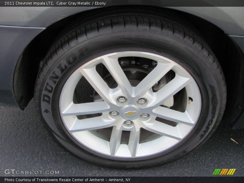 Cyber Gray Metallic / Ebony 2011 Chevrolet Impala LTZ