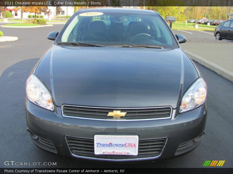 Cyber Gray Metallic / Ebony 2011 Chevrolet Impala LTZ