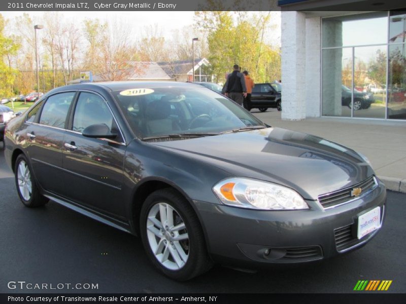 Cyber Gray Metallic / Ebony 2011 Chevrolet Impala LTZ