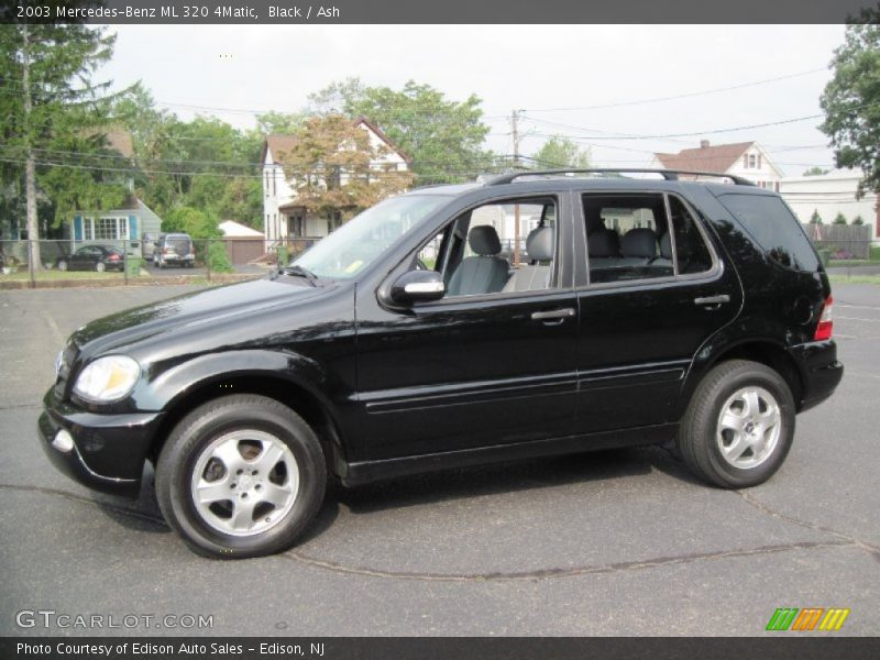 Black / Ash 2003 Mercedes-Benz ML 320 4Matic