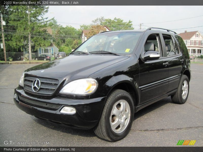 Black / Ash 2003 Mercedes-Benz ML 320 4Matic