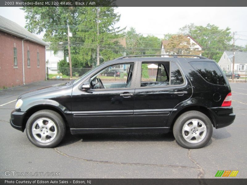 Black / Ash 2003 Mercedes-Benz ML 320 4Matic