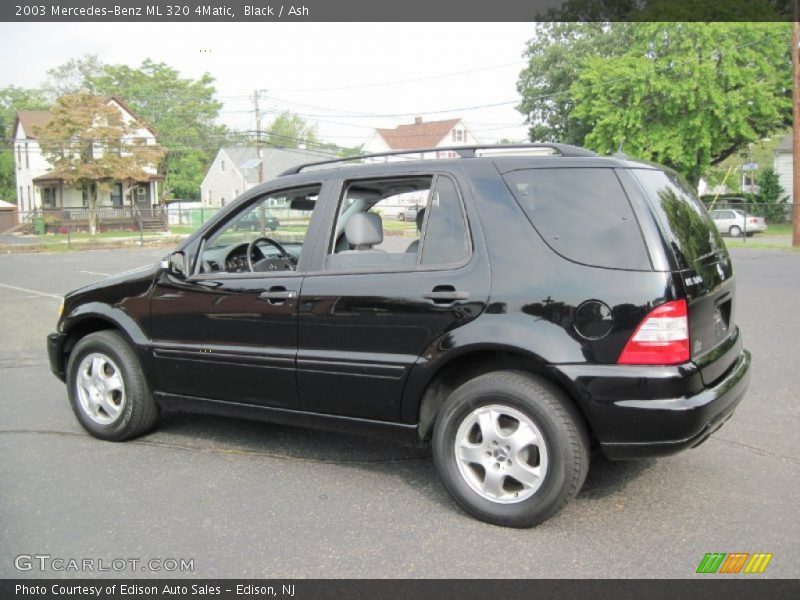 Black / Ash 2003 Mercedes-Benz ML 320 4Matic