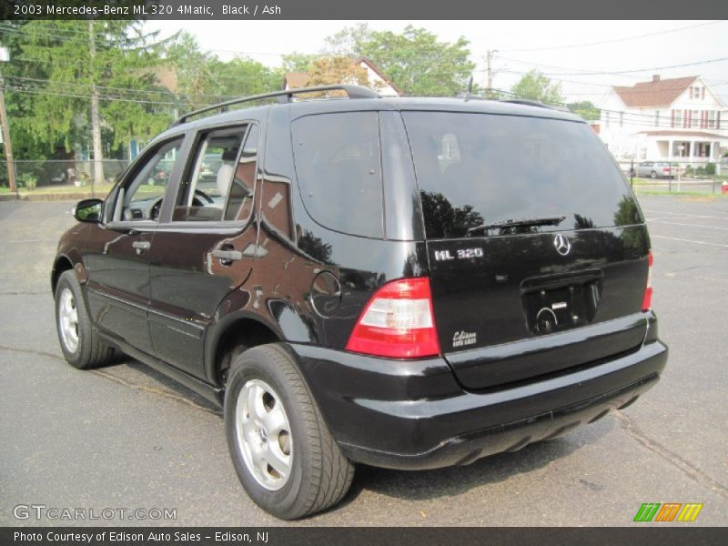 Black / Ash 2003 Mercedes-Benz ML 320 4Matic