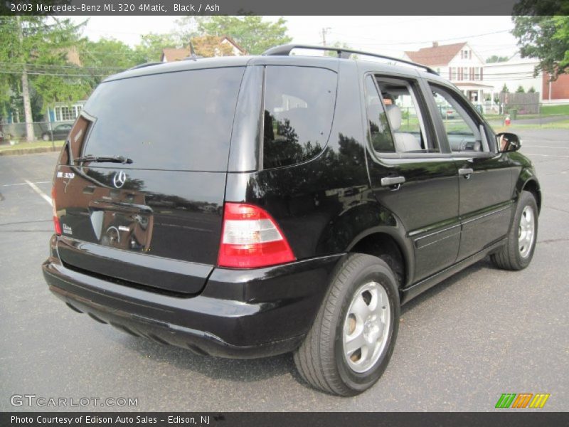 Black / Ash 2003 Mercedes-Benz ML 320 4Matic