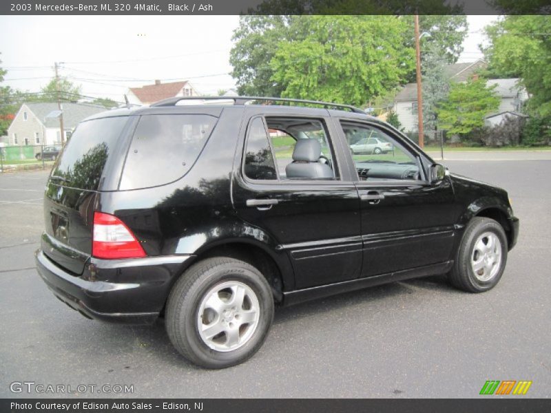 Black / Ash 2003 Mercedes-Benz ML 320 4Matic