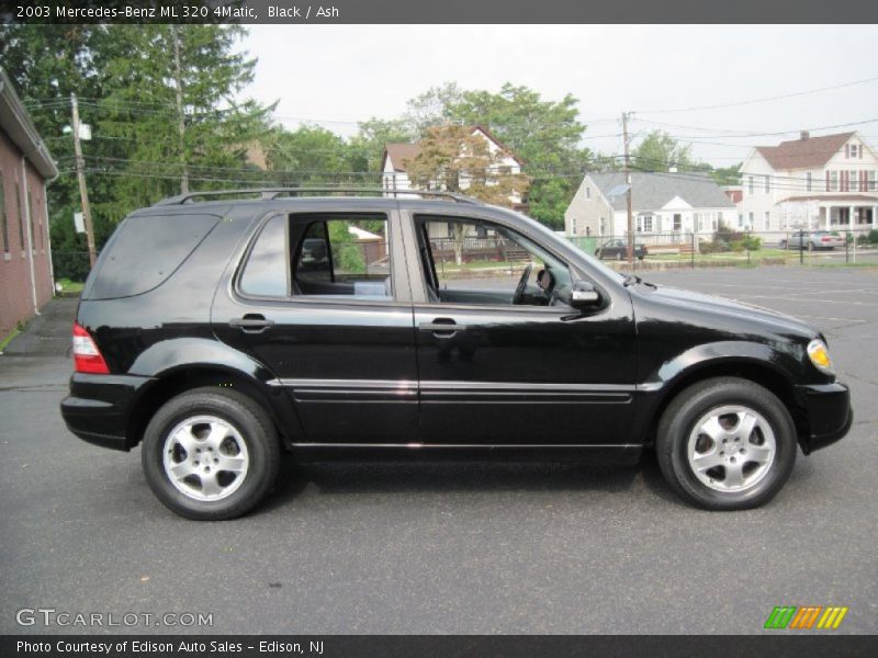 Black / Ash 2003 Mercedes-Benz ML 320 4Matic