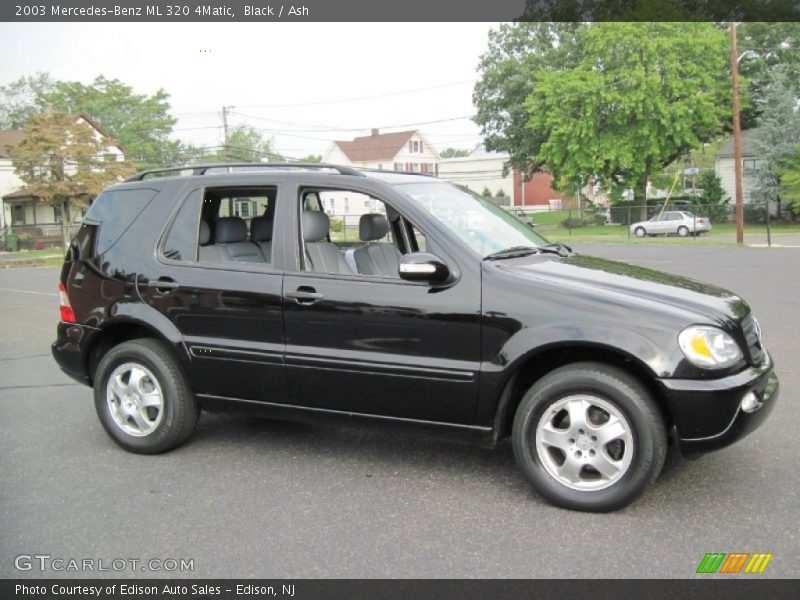 Black / Ash 2003 Mercedes-Benz ML 320 4Matic