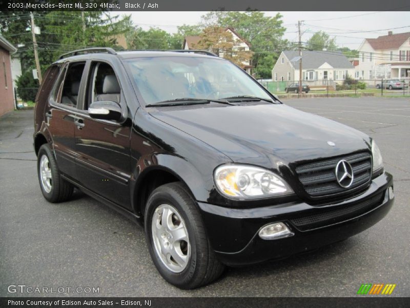Black / Ash 2003 Mercedes-Benz ML 320 4Matic