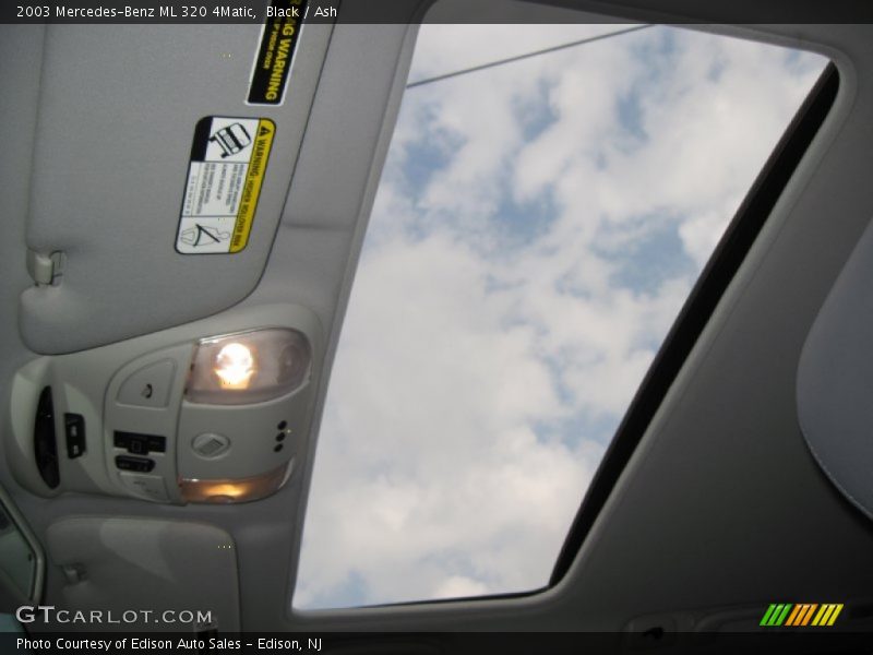 Black / Ash 2003 Mercedes-Benz ML 320 4Matic