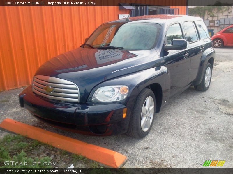Imperial Blue Metallic / Gray 2009 Chevrolet HHR LT