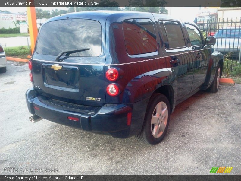 Imperial Blue Metallic / Gray 2009 Chevrolet HHR LT