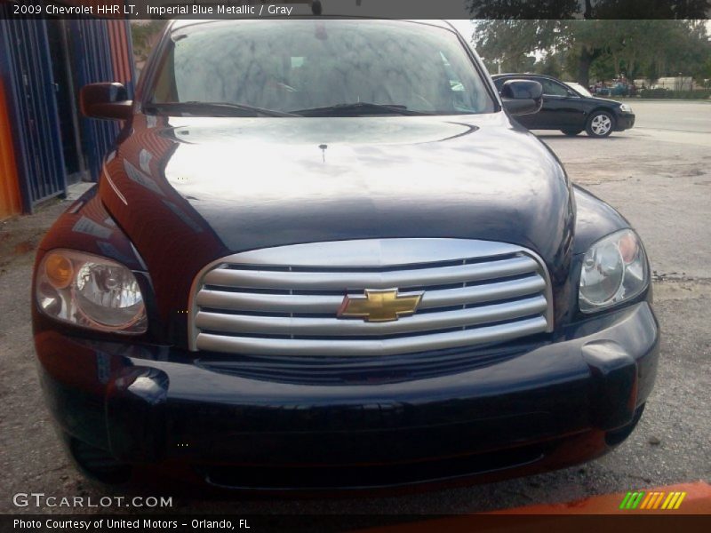 Imperial Blue Metallic / Gray 2009 Chevrolet HHR LT