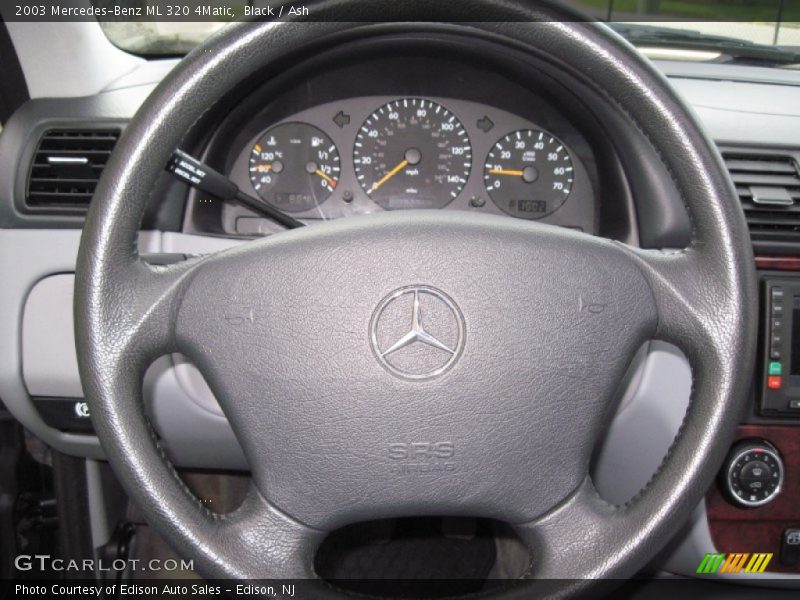 Black / Ash 2003 Mercedes-Benz ML 320 4Matic