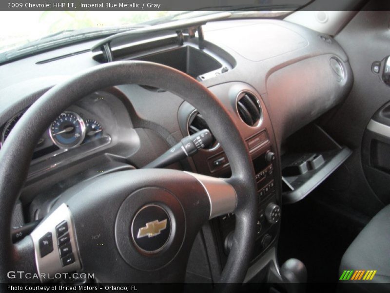 Imperial Blue Metallic / Gray 2009 Chevrolet HHR LT