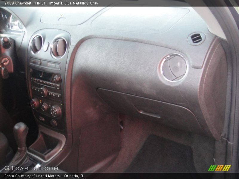 Imperial Blue Metallic / Gray 2009 Chevrolet HHR LT
