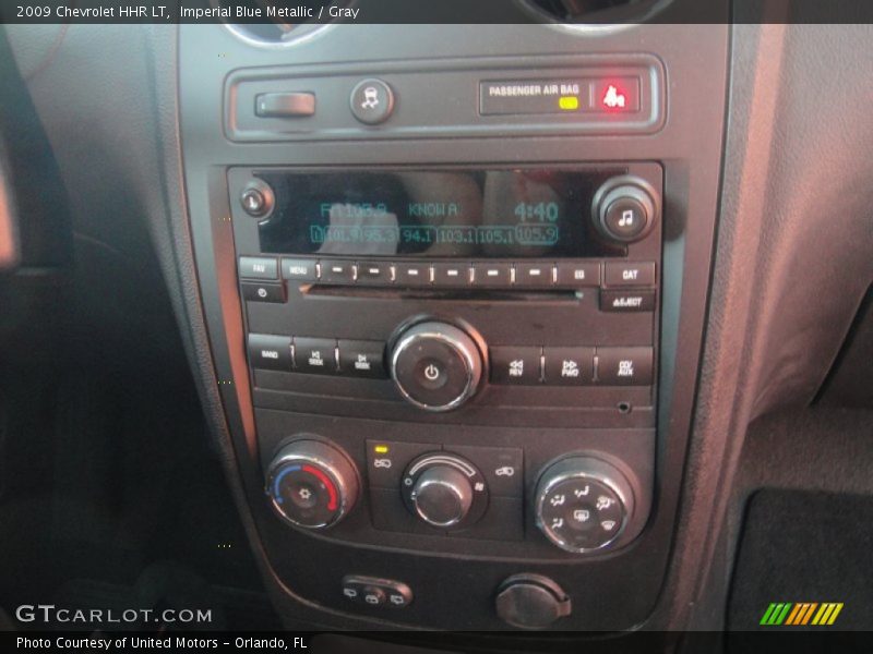 Imperial Blue Metallic / Gray 2009 Chevrolet HHR LT