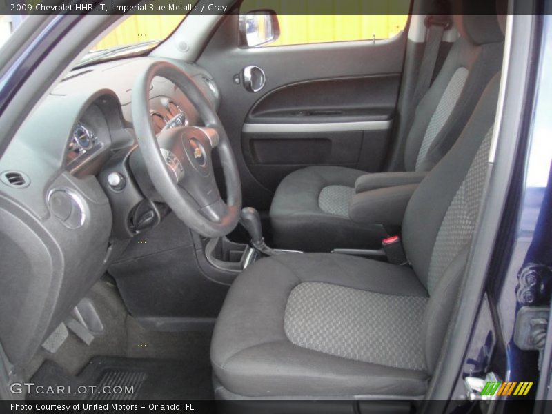 Imperial Blue Metallic / Gray 2009 Chevrolet HHR LT