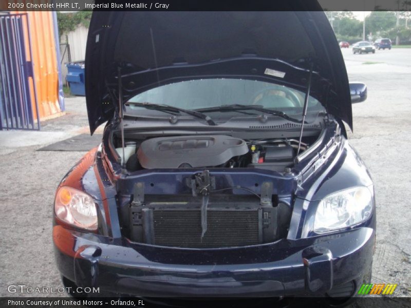 Imperial Blue Metallic / Gray 2009 Chevrolet HHR LT