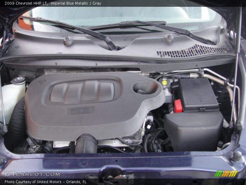 Imperial Blue Metallic / Gray 2009 Chevrolet HHR LT