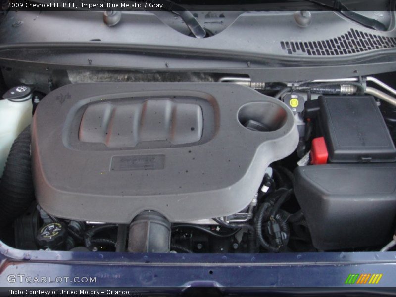 Imperial Blue Metallic / Gray 2009 Chevrolet HHR LT