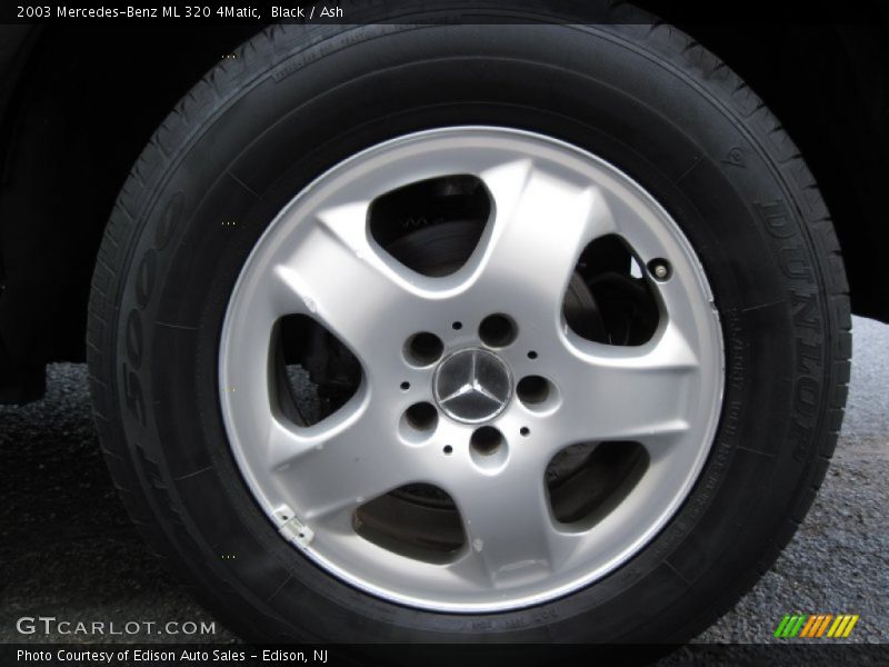 Black / Ash 2003 Mercedes-Benz ML 320 4Matic