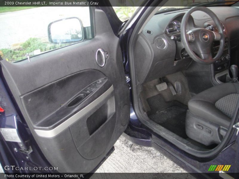 Imperial Blue Metallic / Gray 2009 Chevrolet HHR LT