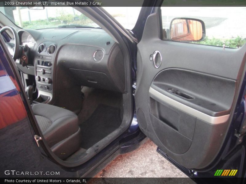 Imperial Blue Metallic / Gray 2009 Chevrolet HHR LT