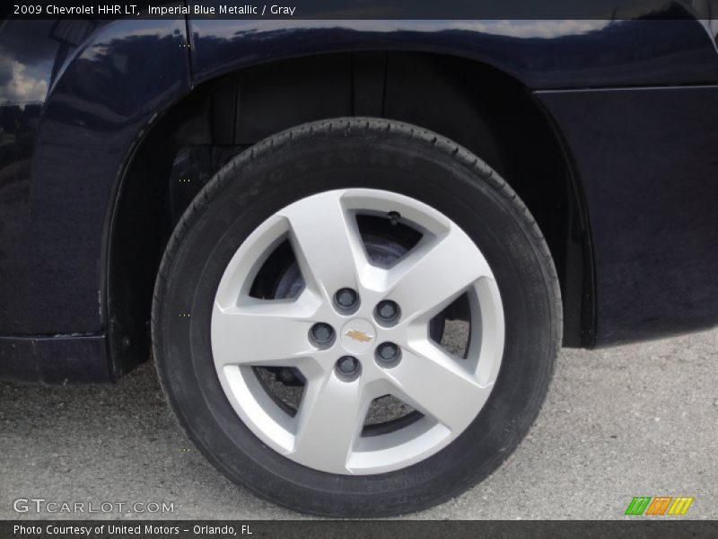 Imperial Blue Metallic / Gray 2009 Chevrolet HHR LT