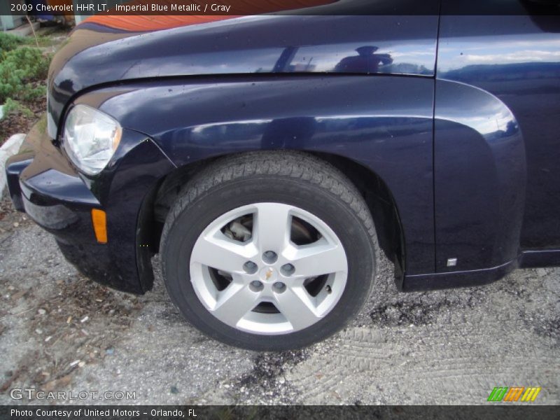 Imperial Blue Metallic / Gray 2009 Chevrolet HHR LT
