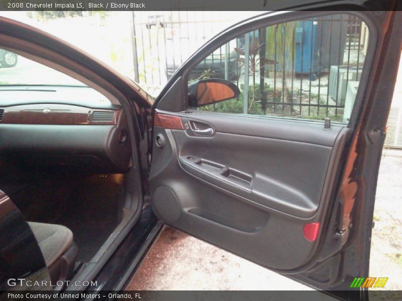 Black / Ebony Black 2008 Chevrolet Impala LS