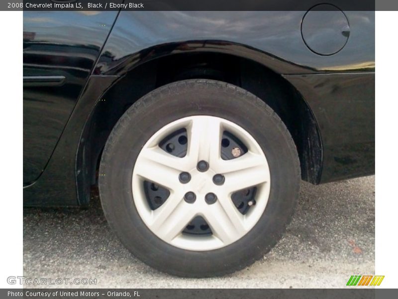 Black / Ebony Black 2008 Chevrolet Impala LS