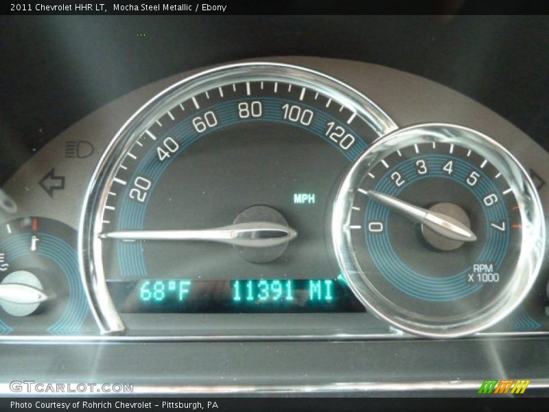 Mocha Steel Metallic / Ebony 2011 Chevrolet HHR LT