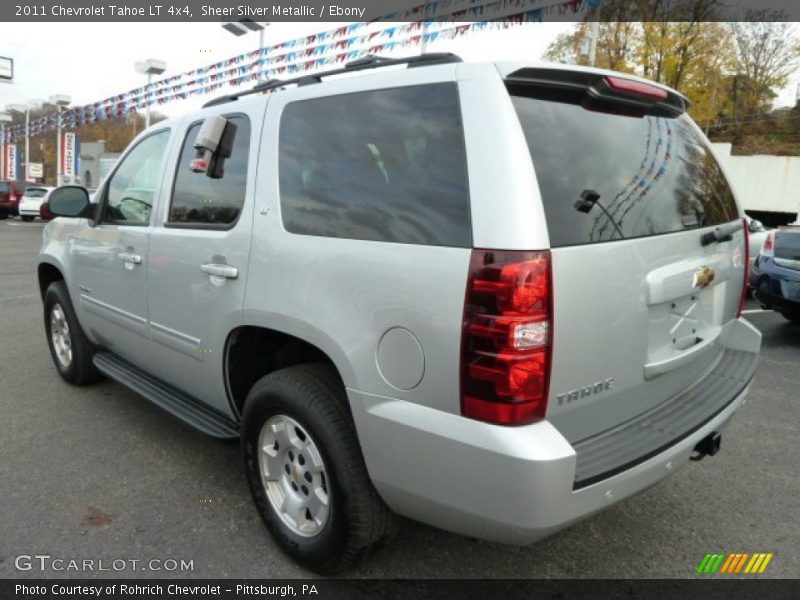 Sheer Silver Metallic / Ebony 2011 Chevrolet Tahoe LT 4x4