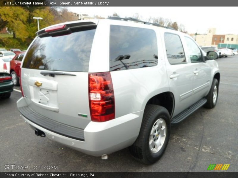 Sheer Silver Metallic / Ebony 2011 Chevrolet Tahoe LT 4x4
