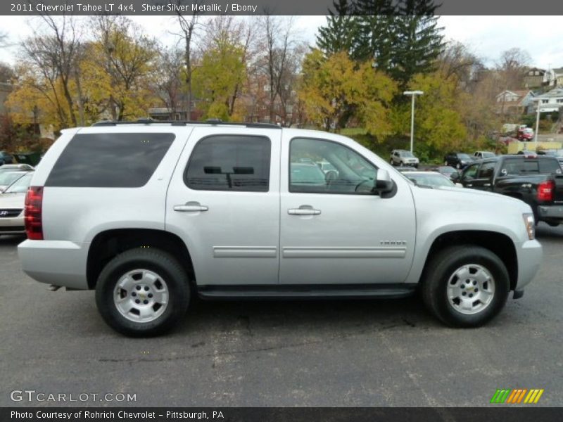 Sheer Silver Metallic / Ebony 2011 Chevrolet Tahoe LT 4x4
