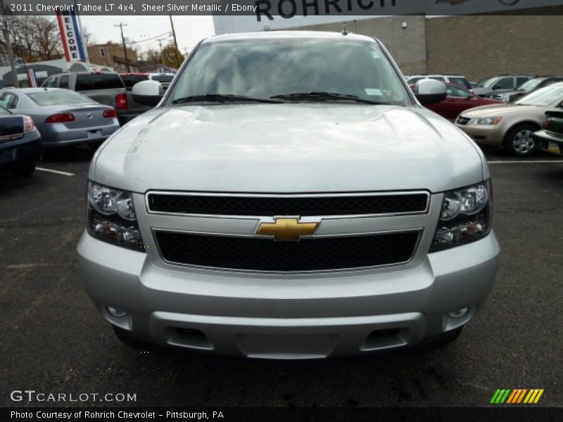 Sheer Silver Metallic / Ebony 2011 Chevrolet Tahoe LT 4x4