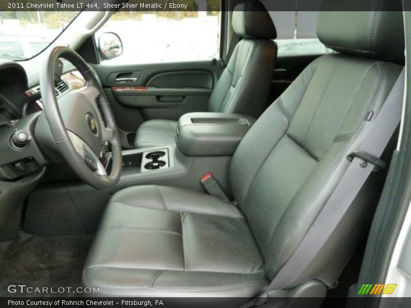 Sheer Silver Metallic / Ebony 2011 Chevrolet Tahoe LT 4x4