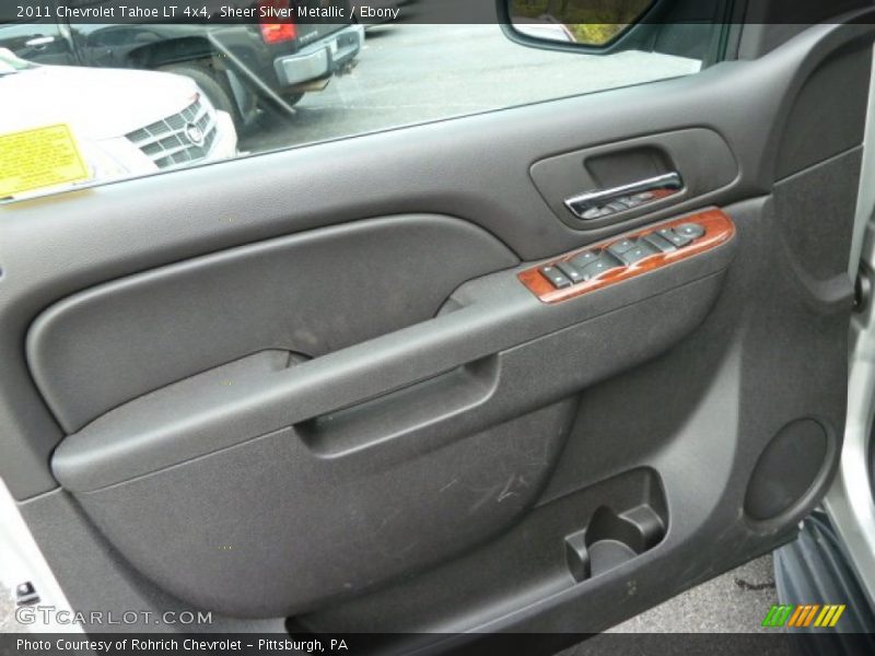 Sheer Silver Metallic / Ebony 2011 Chevrolet Tahoe LT 4x4