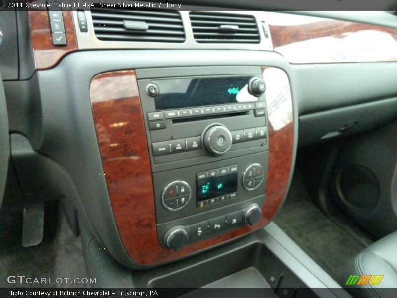 Sheer Silver Metallic / Ebony 2011 Chevrolet Tahoe LT 4x4