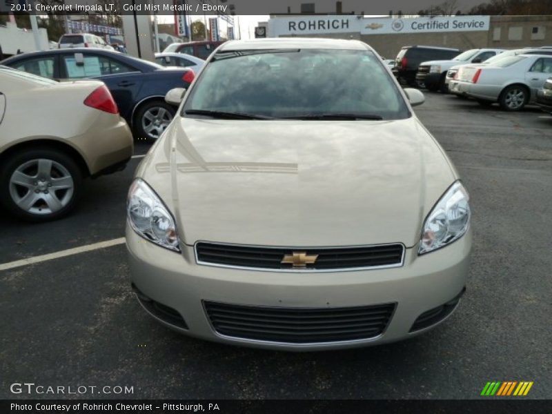 Gold Mist Metallic / Ebony 2011 Chevrolet Impala LT