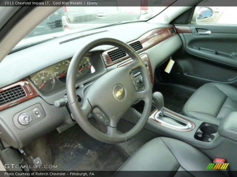 Gold Mist Metallic / Ebony 2011 Chevrolet Impala LT