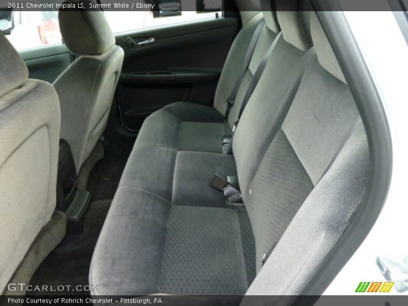 Summit White / Ebony 2011 Chevrolet Impala LS