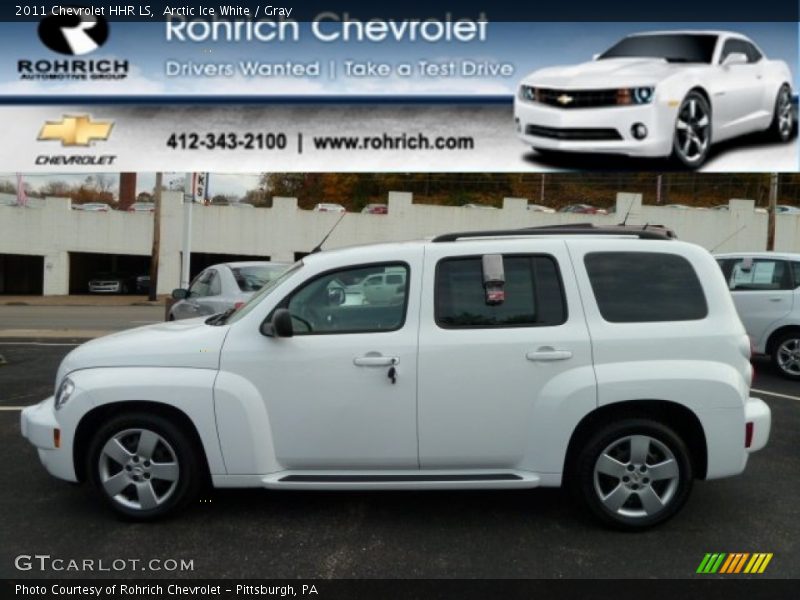 Arctic Ice White / Gray 2011 Chevrolet HHR LS