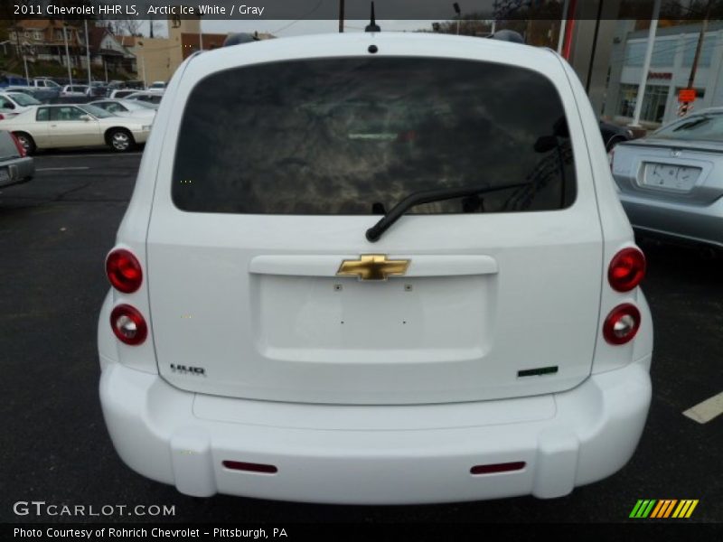 Arctic Ice White / Gray 2011 Chevrolet HHR LS