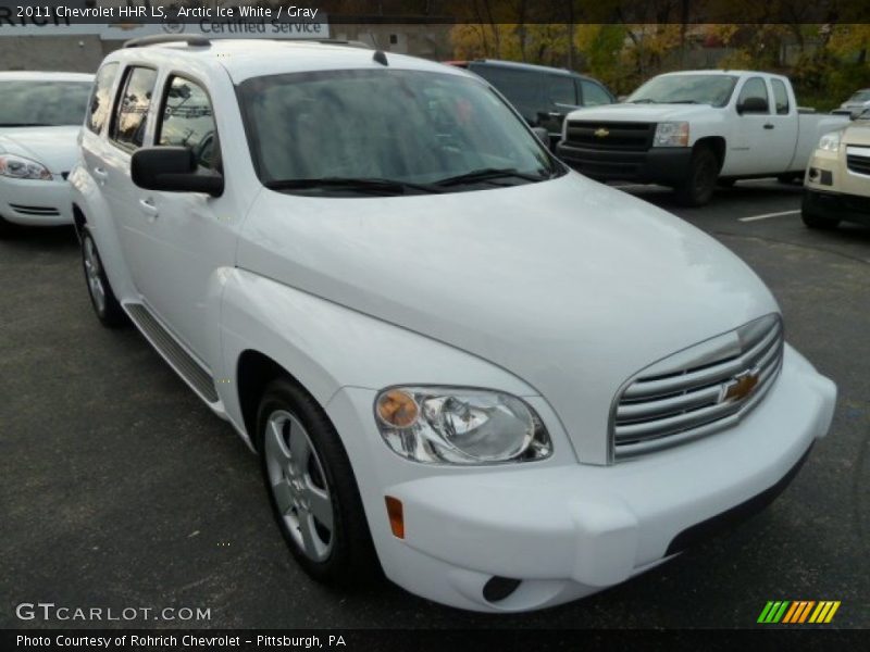 Arctic Ice White / Gray 2011 Chevrolet HHR LS